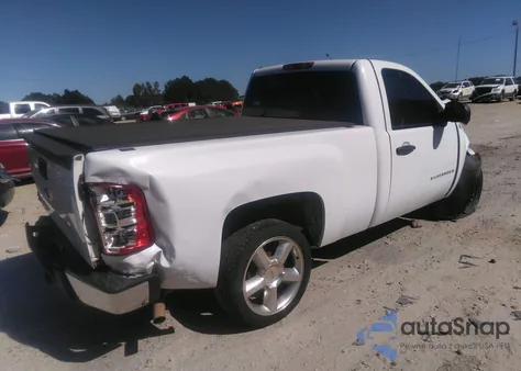 2008 Chevrolet Silverado 1500 Work Truck из США, поврежденный, VIN 1GCEC14X48Z296612